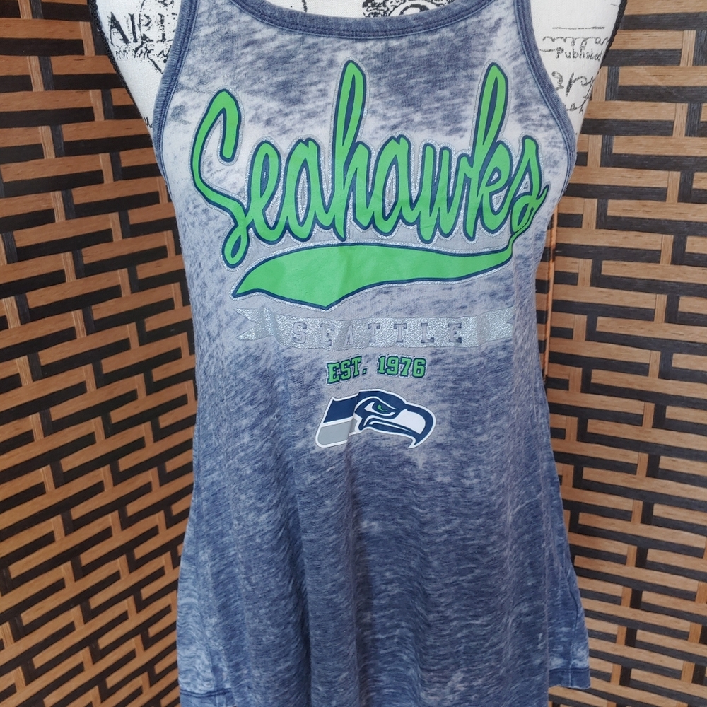 Seattle Seahawks Knit Tank Top Sz: M